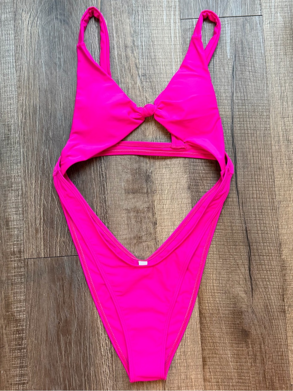 Hot Pink One-Piece Swimsuit